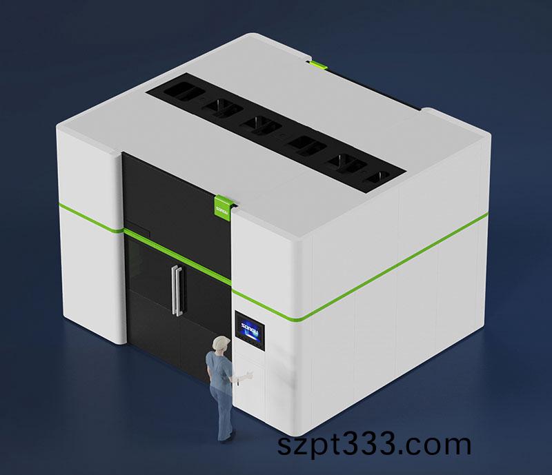 三維機(ji)器人激光切割機,三維激光切割(ge)機,3D激光切割機,全封閉(bi)式安全防護欄