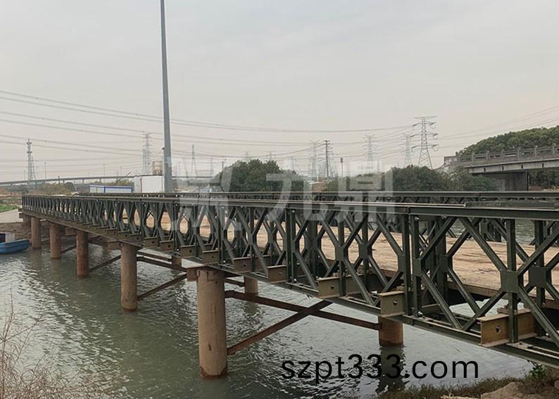 鋼便橋 鋼便橋(qiao)